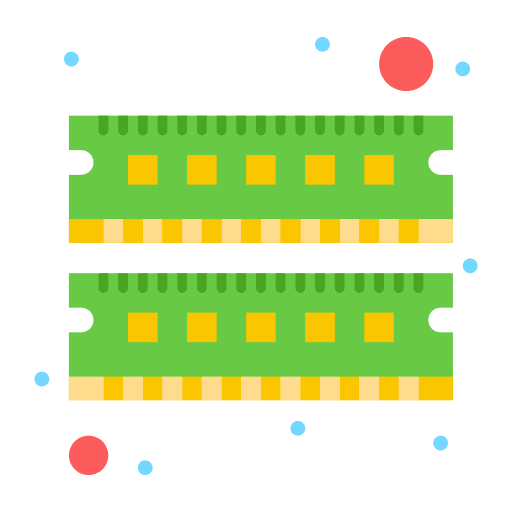 Ram technology computer component icon