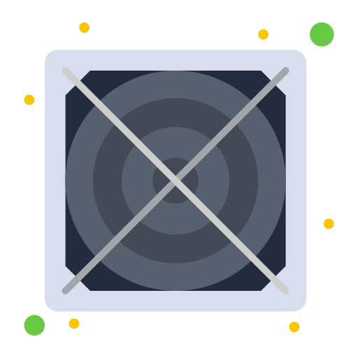 Supply power component supply icon