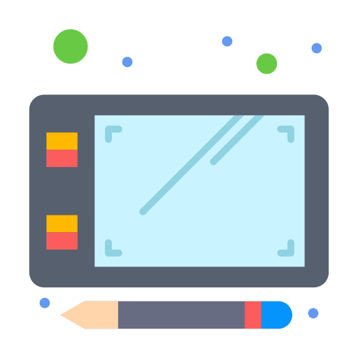 Graphic tablet sketch illustration graphic tablet icon Graphic tablet sketch illustration graphic tablet icon