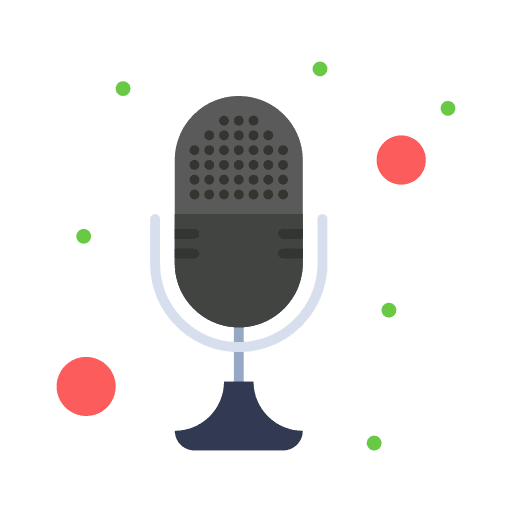Microphone music and multimedia voice recording microphone icon Microphone music and multimedia voice recording microphone icon