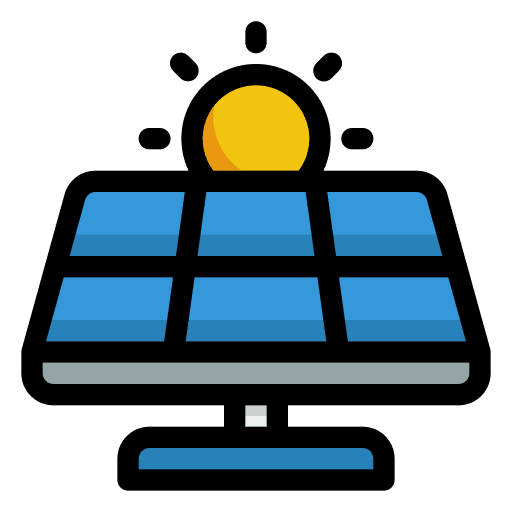 Solar panel renewable energy sustainable sustainability icon Solar panel renewable energy sustainable sustainability icon