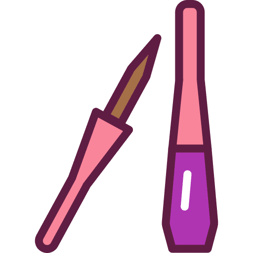 Beauty makeup beauty eyeliner icon Beauty makeup beauty eyeliner icon