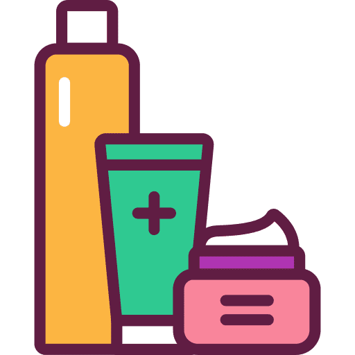 Cosmetics cream beauty treatment icon