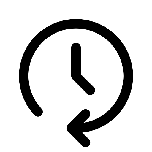Clock clock watch time and date icon