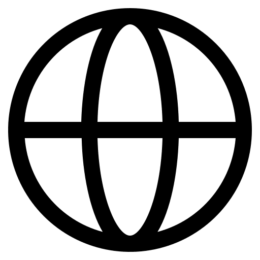 Internet ui world global icon