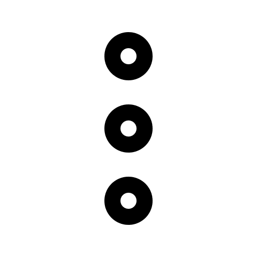 More punctuation three dots shapes icon