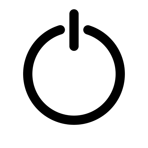 Power off logout power off turn off icon Power off logout power off turn off icon