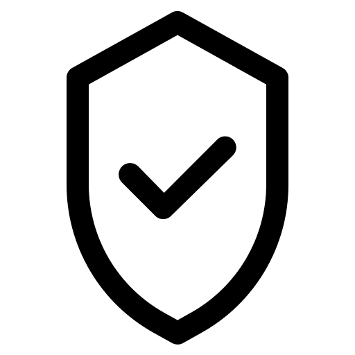 Shield verification verified protected icon Shield verification verified protected icon