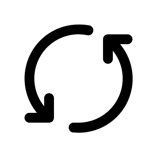 Sync ui arrows reload icon