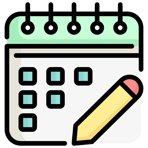 Calendar calendar planner note icon