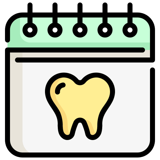 Dentist calendar medical appointment dentist icon Dentist calendar medical appointment dentist icon