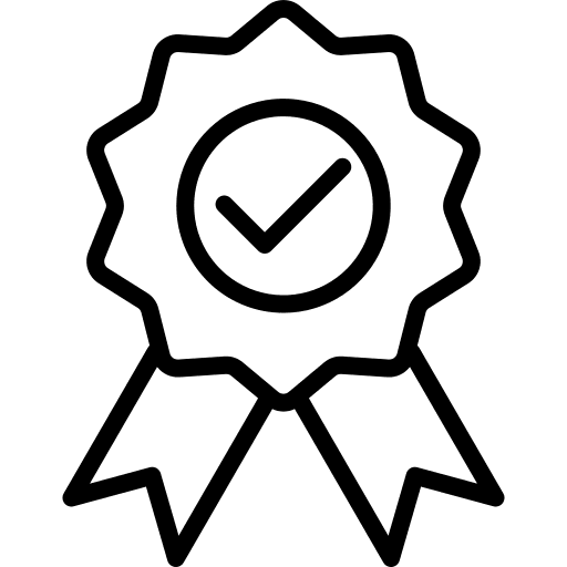 Quality interface check quality icon