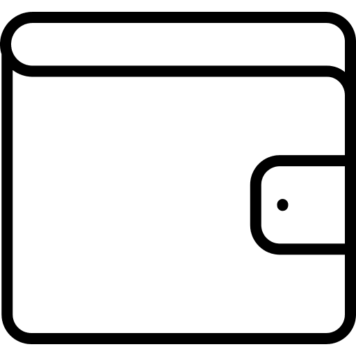 Wallet pay finance money icon