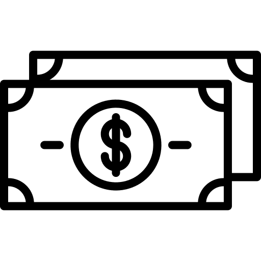 Money finances business and finance coins icon