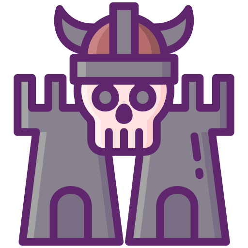 Castle castle defense buildings icon