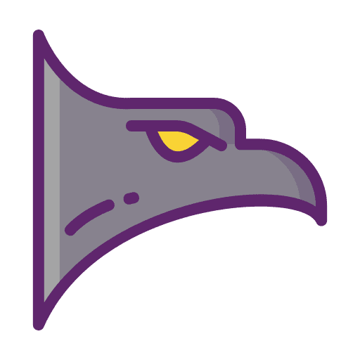 Hawk hawk wild life fauna icon