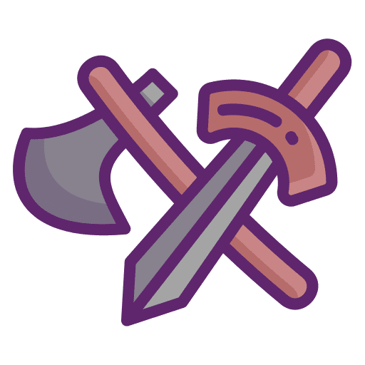 Axes axes cultures sword icon