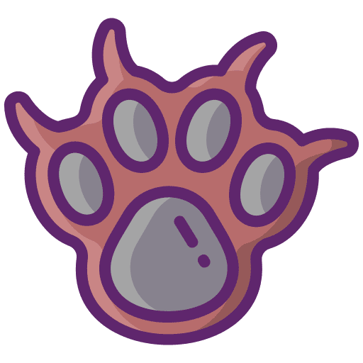 Bear paw animal kingdom animal animals icon