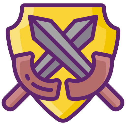 Swords fight swords miscellaneous icon