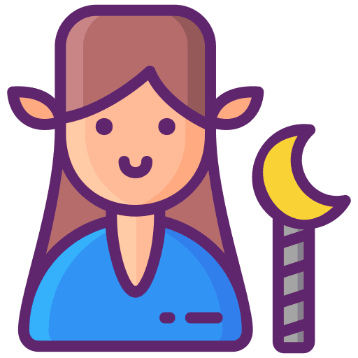 Elf dark dwarf germanic icon