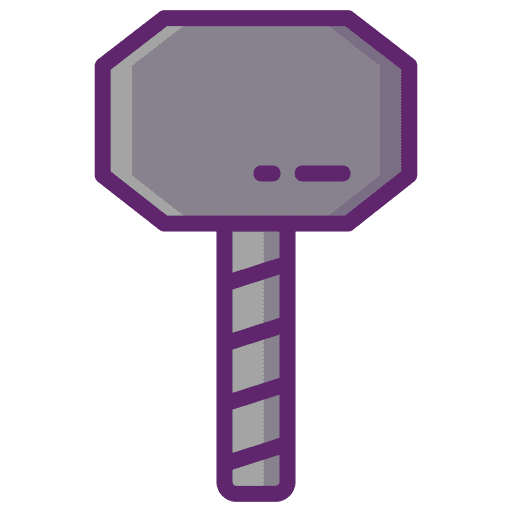 Hammer hammer work tools thor icon