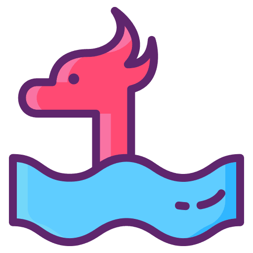 Sea monster ocean mythology cultures icon