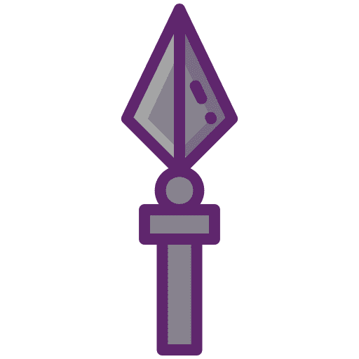 Spears viking weapon spear icon