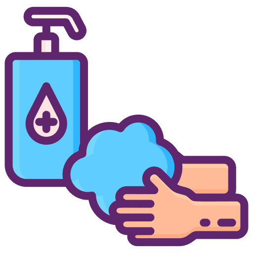 Epidemic prevention prevention pandemic tips icon