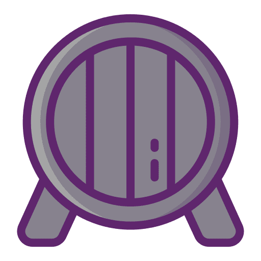 Wine barrel barrel drink wine barrel icon