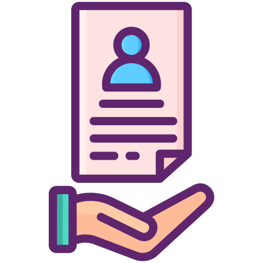 Application help support assistance icon