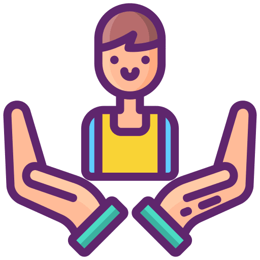 Provider assistance professions and jobs service icon