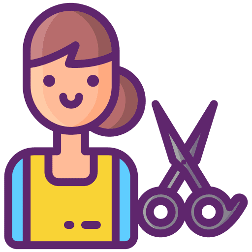 Assistance professions and jobs hygiene woman icon