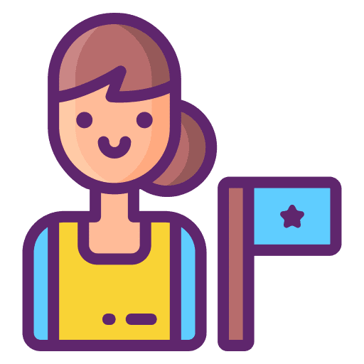 Caregiver woman ihss caregiver icon