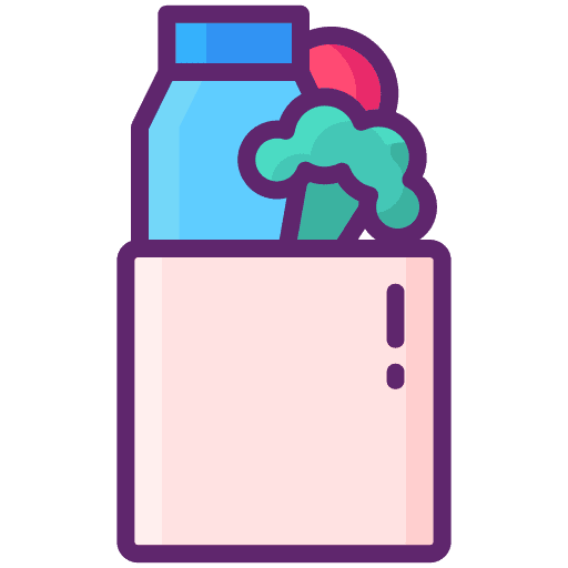 Shopping grocery groceries food icon