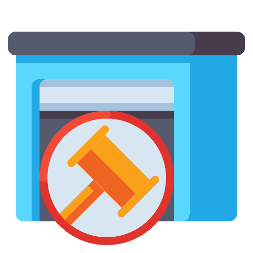 Storage unit unit storage auctions icon