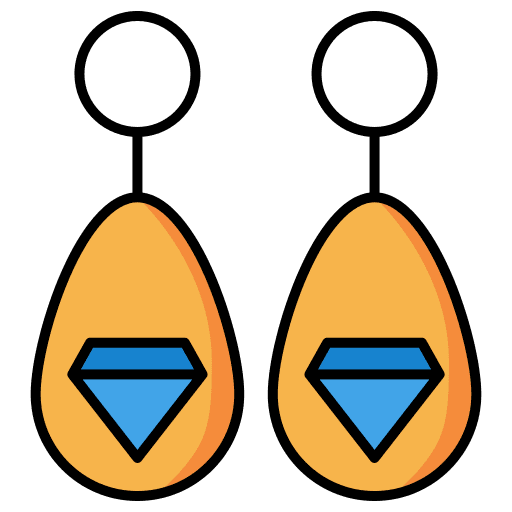 Earrings woman mother earrings icon Earrings woman mother earrings icon