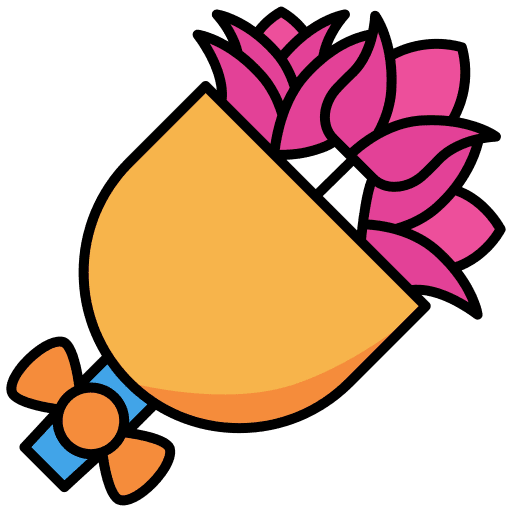 Flower bouquet valentines day love love and romance icon Flower bouquet valentines day love love and romance icon