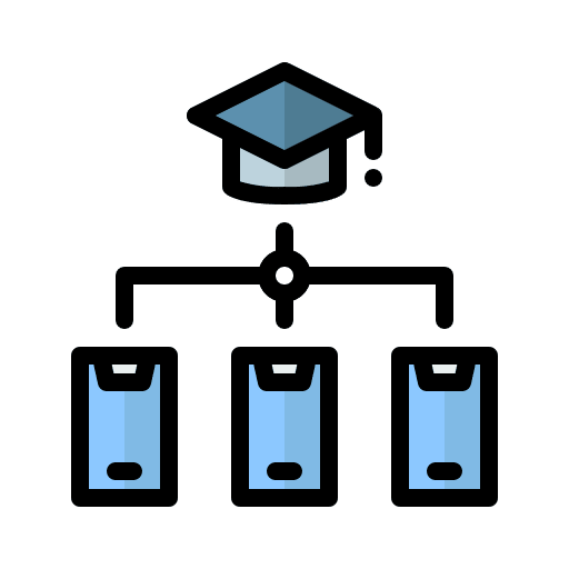 Online learning education gadget digital learning icon Online learning education gadget digital learning icon