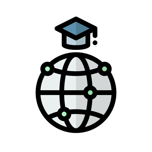 Online learning global online learning world icon Online learning global online learning world icon
