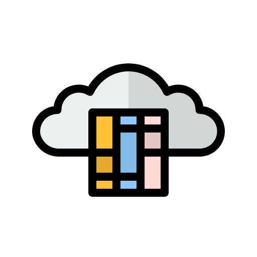 Digital library elearning storage digital book icon Digital library elearning storage digital book icon