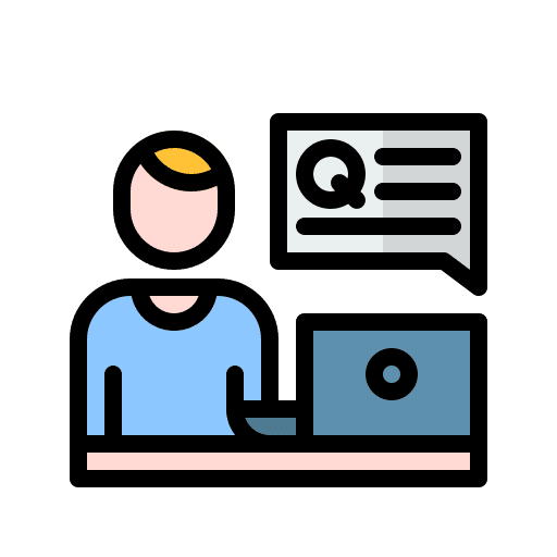 Online test education user online test icon Online test education user online test icon