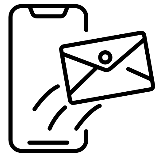 Mobile mail mobile phone smartphone mobile mail icon Mobile mail mobile phone smartphone mobile mail icon