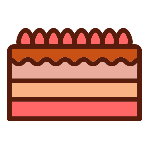 Cake sweet breakfast food icon Cake sweet breakfast food icon