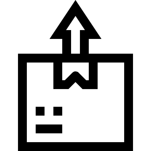Export export shipping and delivery up arrow icon Export export shipping and delivery up arrow icon
