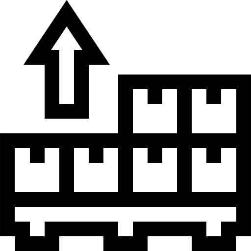 Export up arrow shipping and delivery export icon Export up arrow shipping and delivery export icon