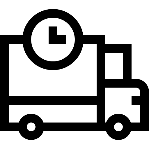 Delivery clock ship shipping and delivery icon Delivery clock ship shipping and delivery icon