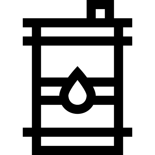 Barrel chemical recycle petroleum icon Barrel chemical recycle petroleum icon