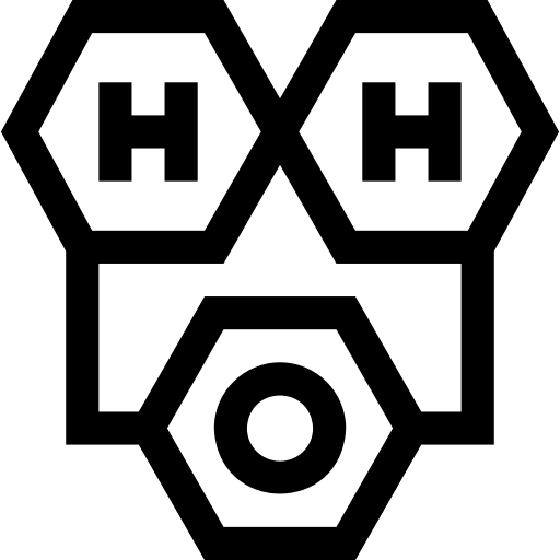Formula formula water oxygen icon Formula formula water oxygen icon