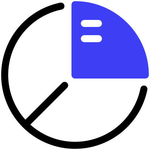 Pie chart analysis statistics pie chart icon