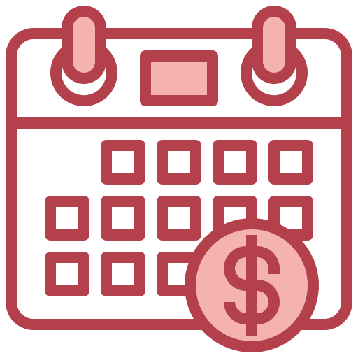 Calendar time and date administration time icon Calendar time and date administration time icon